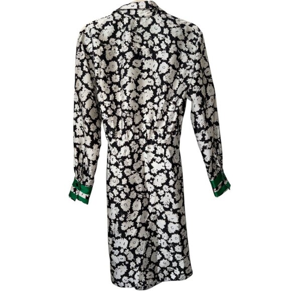 Marella Canto Floral-Print Long-Sleeve Wrap Dress Worn on TV - Picture 2 of 10